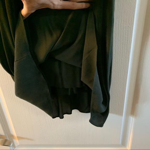 Wilfred Vivienne Slip Dress - dark olive green- size small - Picture 6 of 9